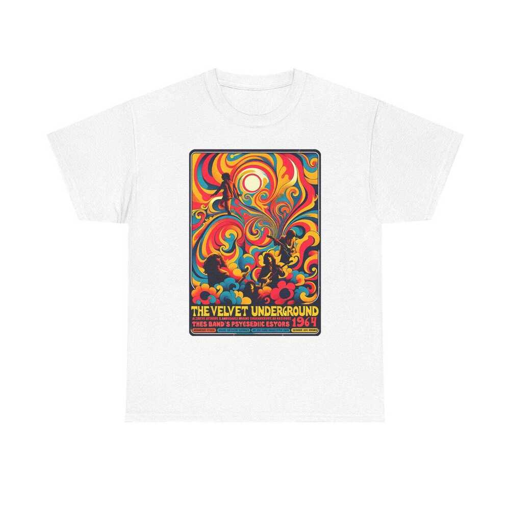 Velvet Underground T-shirt - 60s Psychedelic Style T-shirt